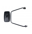 Zestaw lusterko uniwersalne 285 x 155mm + ramię uniwersalne odległość od kabiny 400mm. rozstaw między otworami 460mm