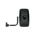 Zestaw lusterko uniwersalne 250 x 165mm z mocowaniem kulistym typu gałka + ramię uniwersalne 125 x 125mm pasujące na prawą i lewą stronę kabiny