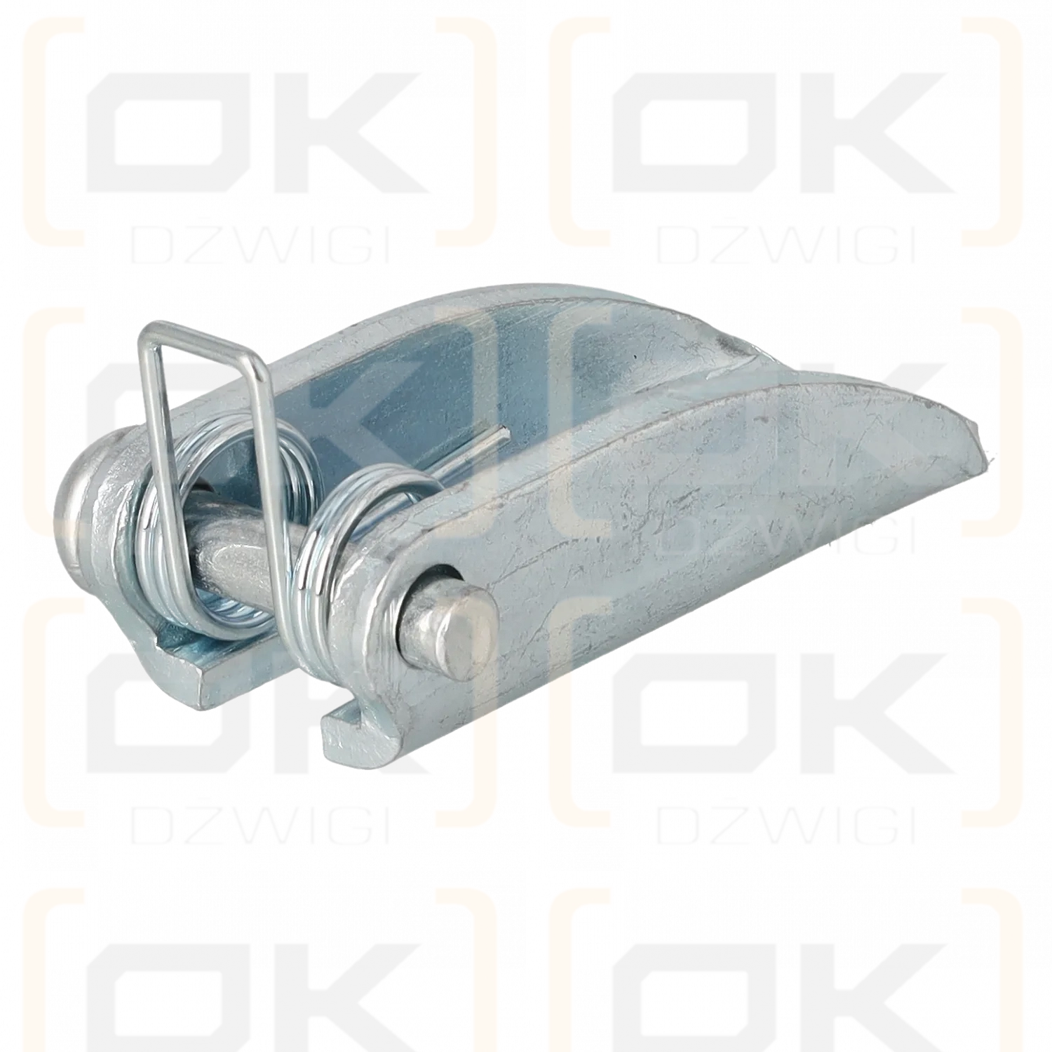 Un trinquete para un gancho giratorio de 8-8 mm