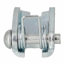 Un trinquete para un gancho giratorio de 8-8 mm