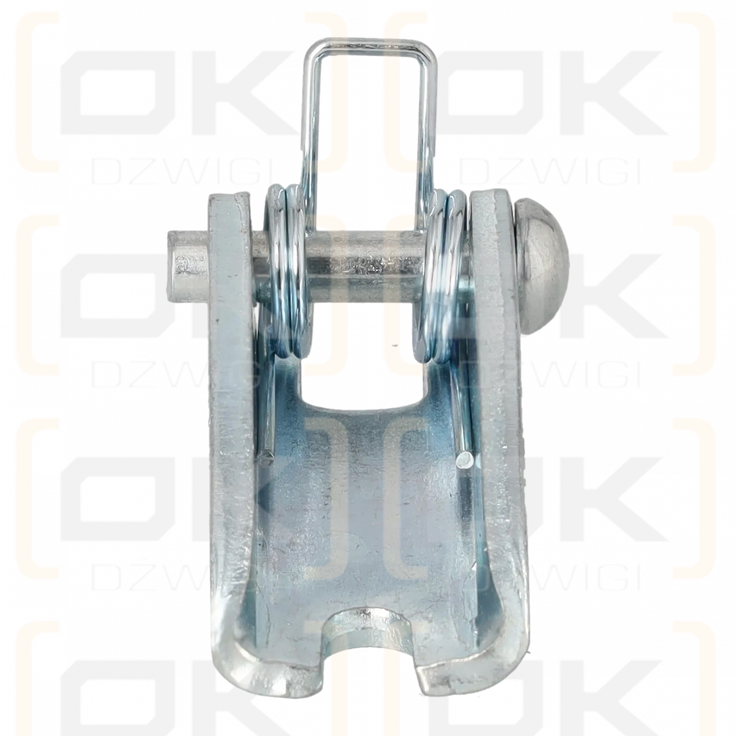 Un trinquete para un gancho giratorio de 8-8 mm