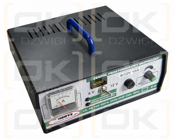 Prostownik  6-12V/15A Hertz