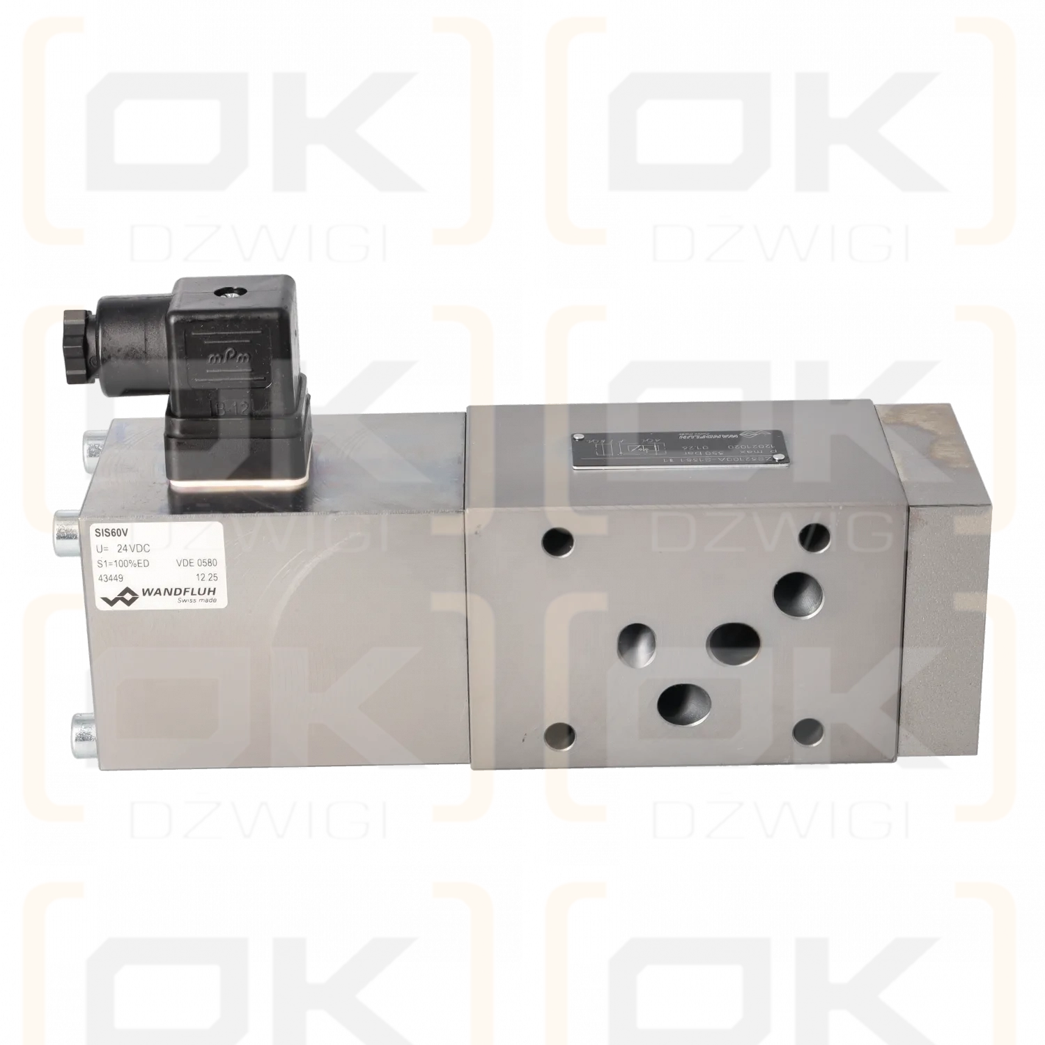 Wandfluh ZS32100A-S1381 NG10 ISO valve block