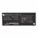 Wandfluh ZS32100A-S1381 NG10 ISO valve block