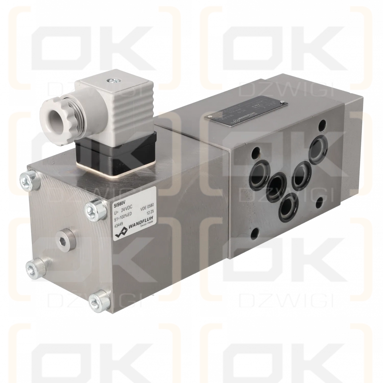 Wandfluh ZS32101A-S1008 NG10 ISO valve block