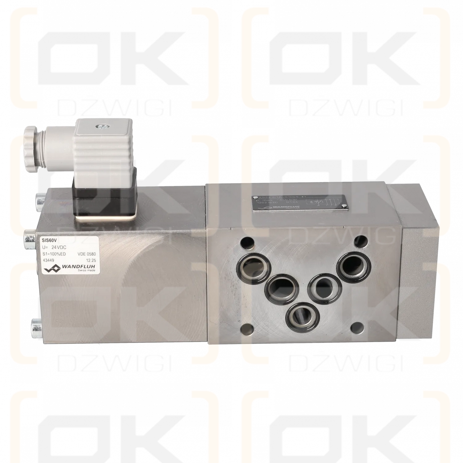 Wandfluh ZS32101A-S1008 NG10 ISO valve block