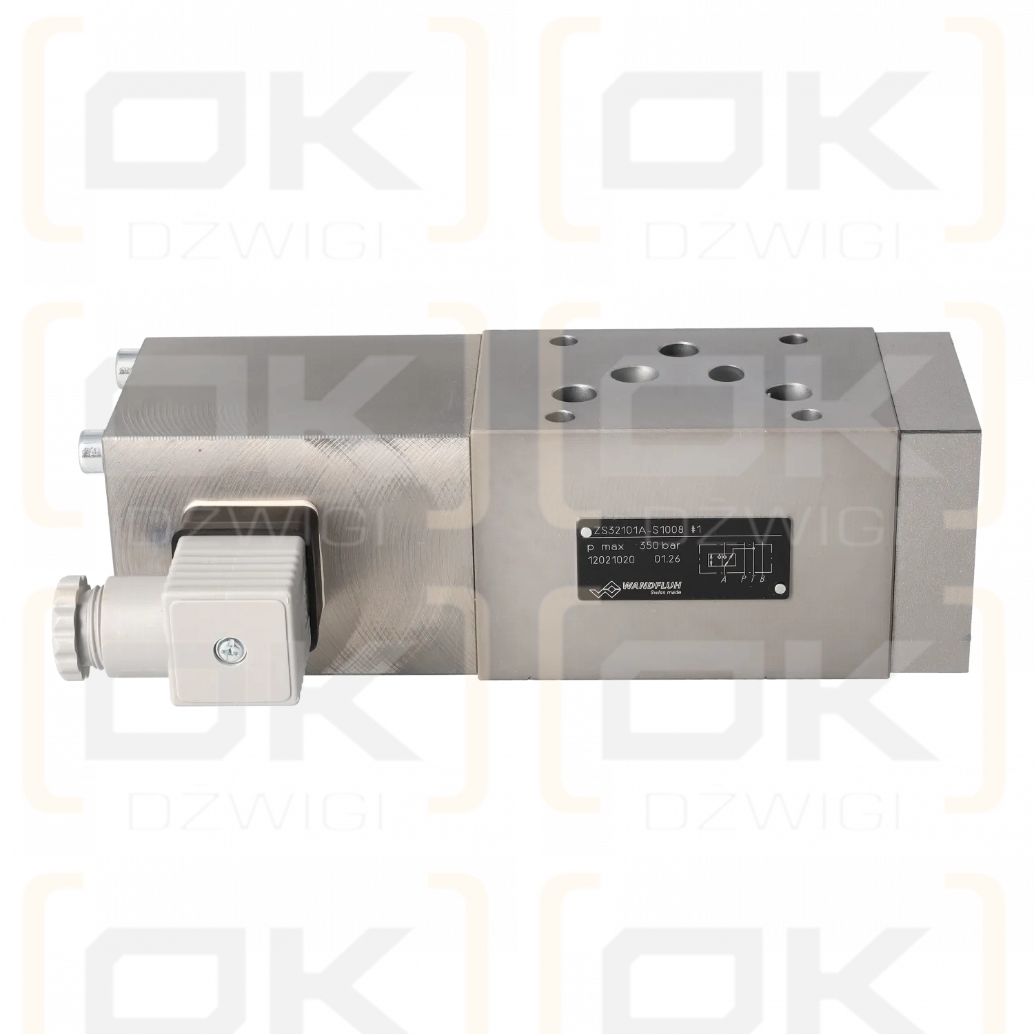 Wandfluh ZS32101A-S1008 NG10 ISO valve block