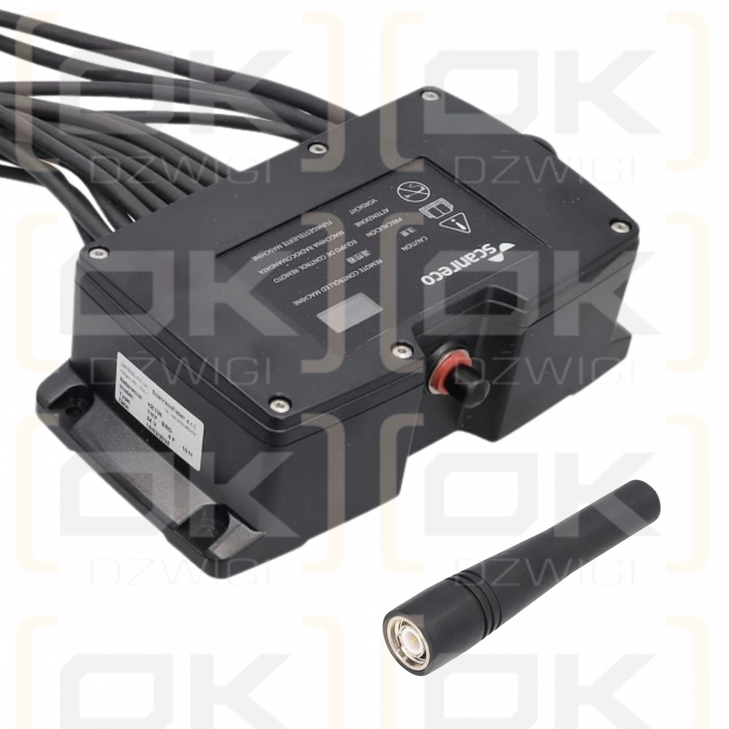 Funksteuerungs-Set mit Hydraulikverteiler G2B Mini + RSQ246 JPT 2-2-2 24VDC