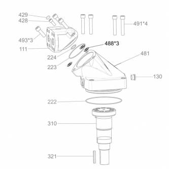 Parker F12-250 Shim-Set