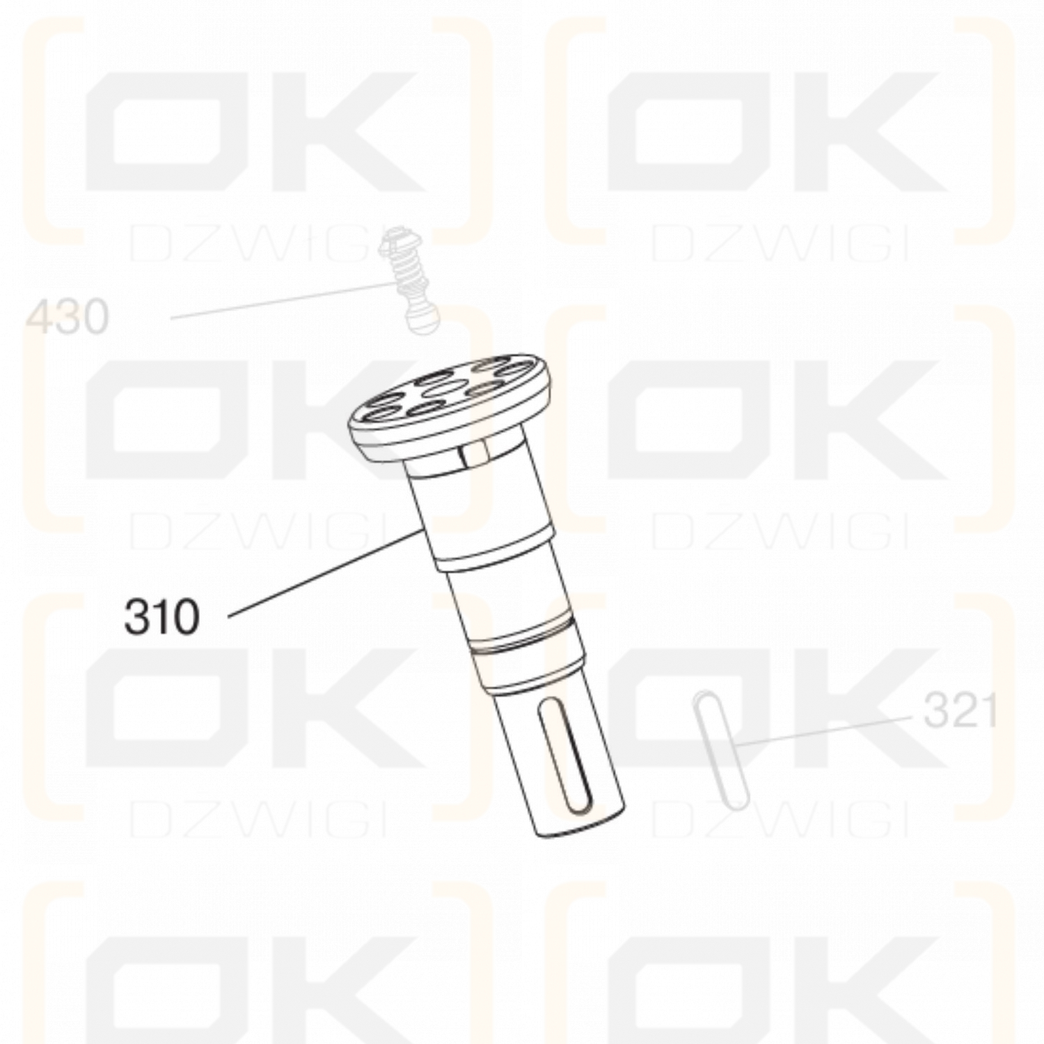 Parker-Walze F12-030 Typ D