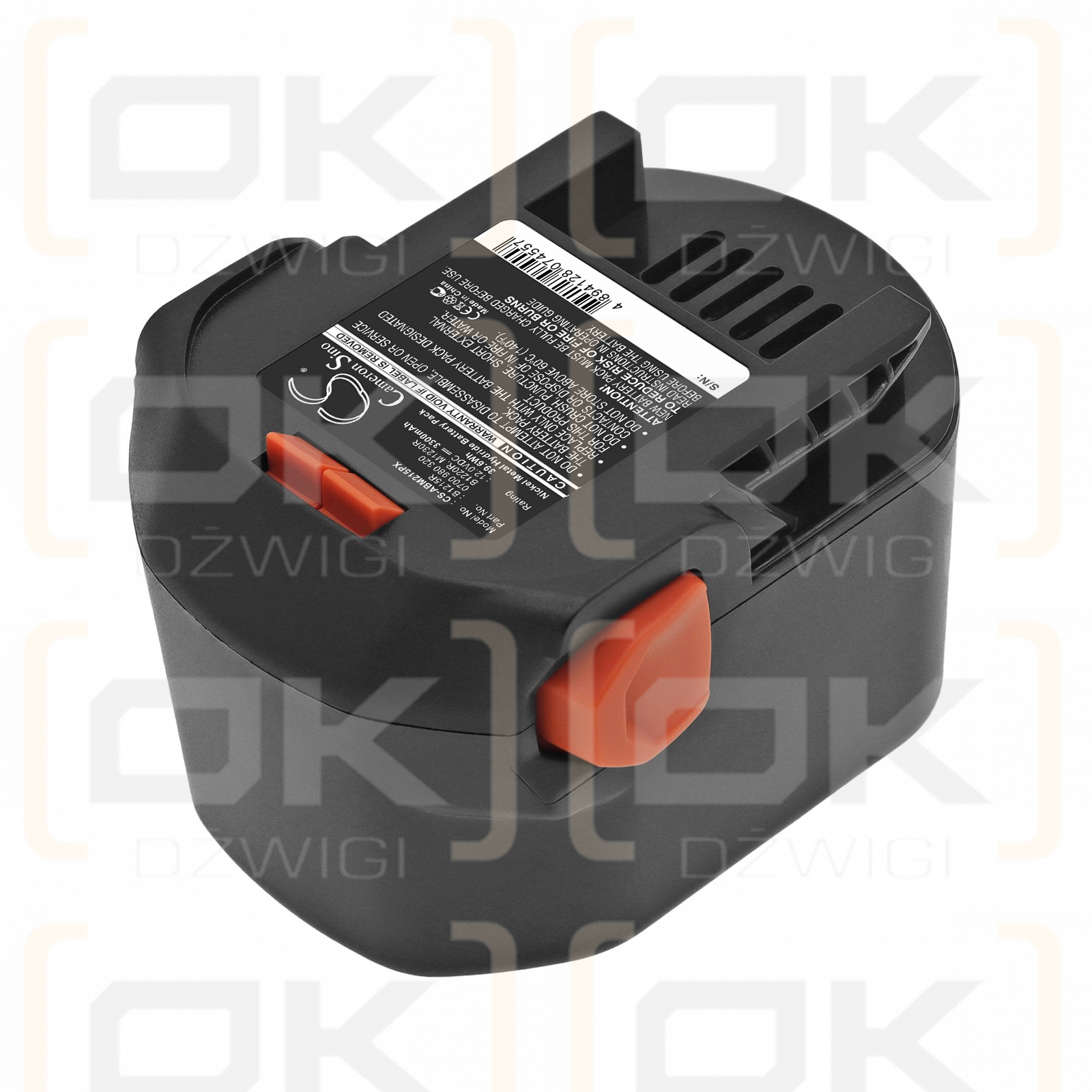 Bateria zamienna do AEG GBS AA12V / B1215R 3300 mAh Ni-MH 12 V (Cameron Sino)