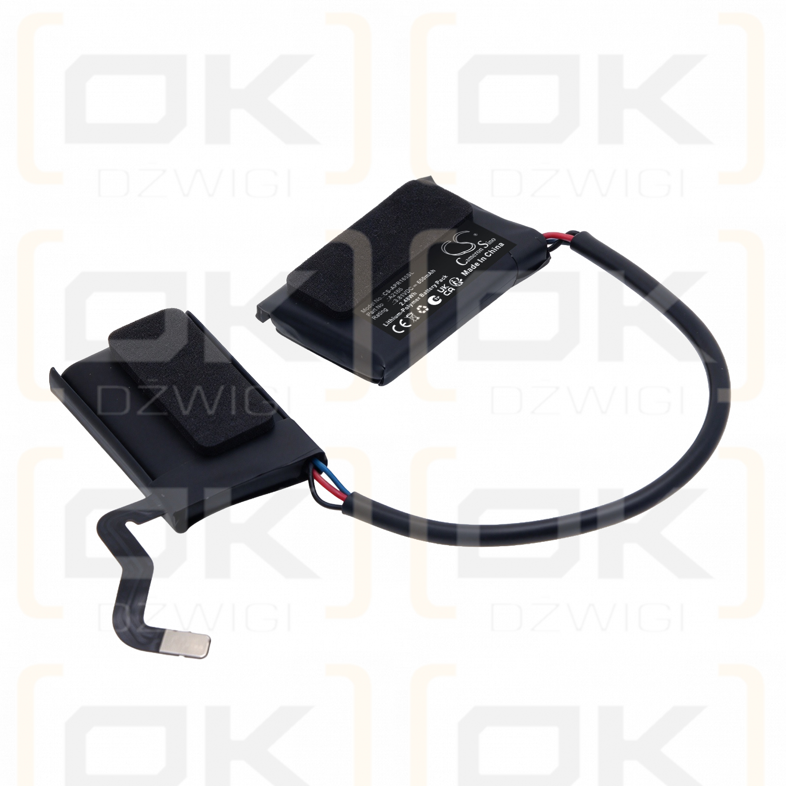 Bateria zamienna do Apple AirPods Max / A2165 650 mAh Li-Polymer 3.81 V (Cameron Sino)