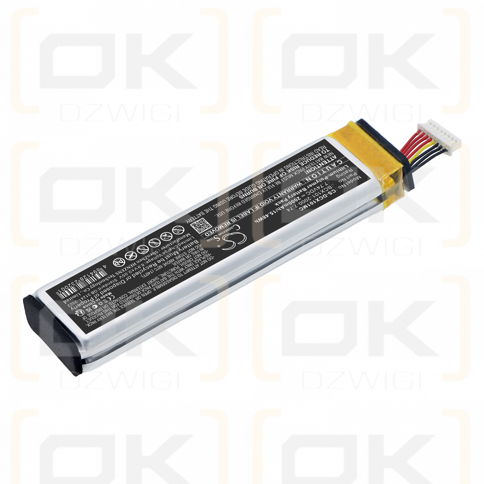 Bateria zamienna do DJI / BCX101-2000-7.74 2000 mAh Li-Polymer 7.74 V (Cameron Sino)