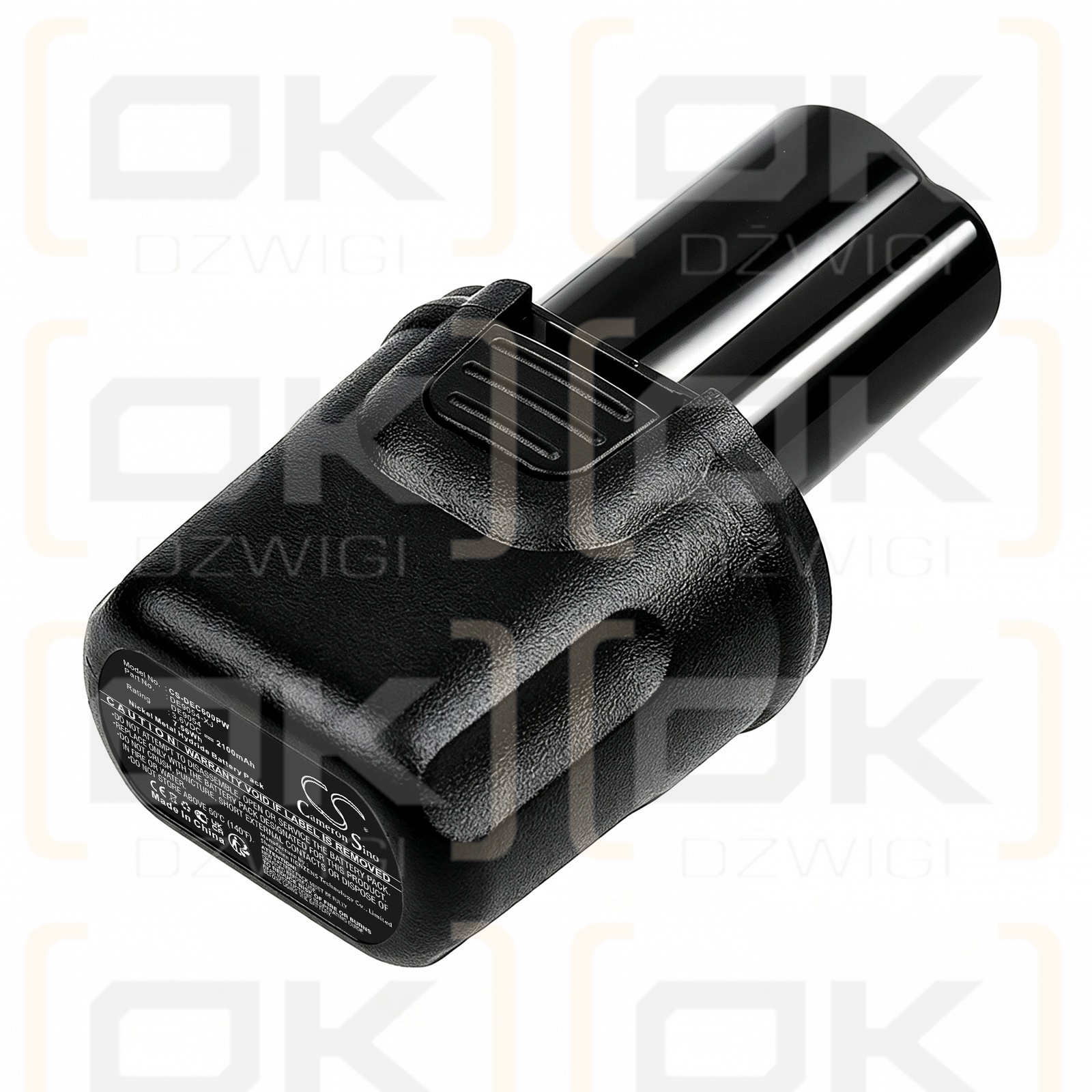 Bateria zamienna do DeWalt DC600 / DE9054 2100 mAh Ni-MH 3.6 V (Cameron Sino)