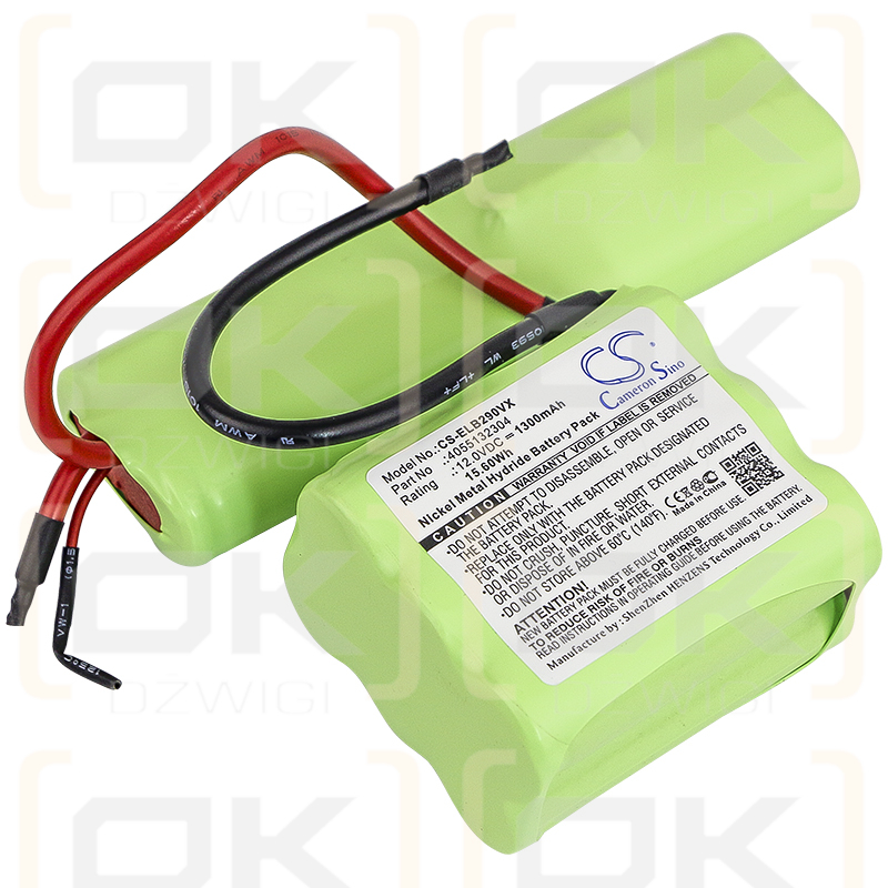 Bateria zamienna do Electrolux ZB2955P / 4055132304 1300 mAh Ni-MH 12 V (Cameron Sino)
