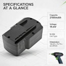 Bateria zamienna do Festool T15+3 / BPS15.6 2100 mAh Ni-MH 15.6 V (Cameron Sino)