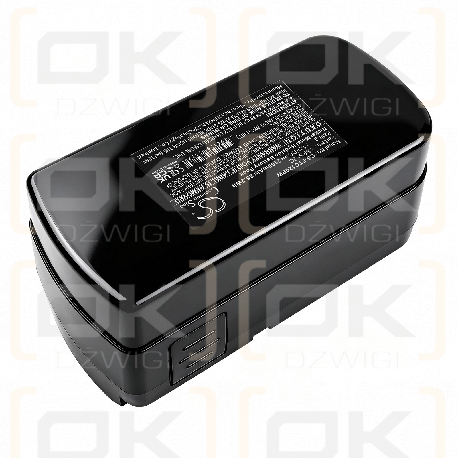 Bateria zamienna do Festool 398338 / BPS12C 2100 mAh Ni-MH 12 V (Cameron Sino)