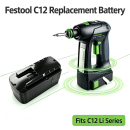 Bateria zamienna do Festool 398338 / BPS12C 3300 mAh Ni-MH 12 V (Cameron Sino)