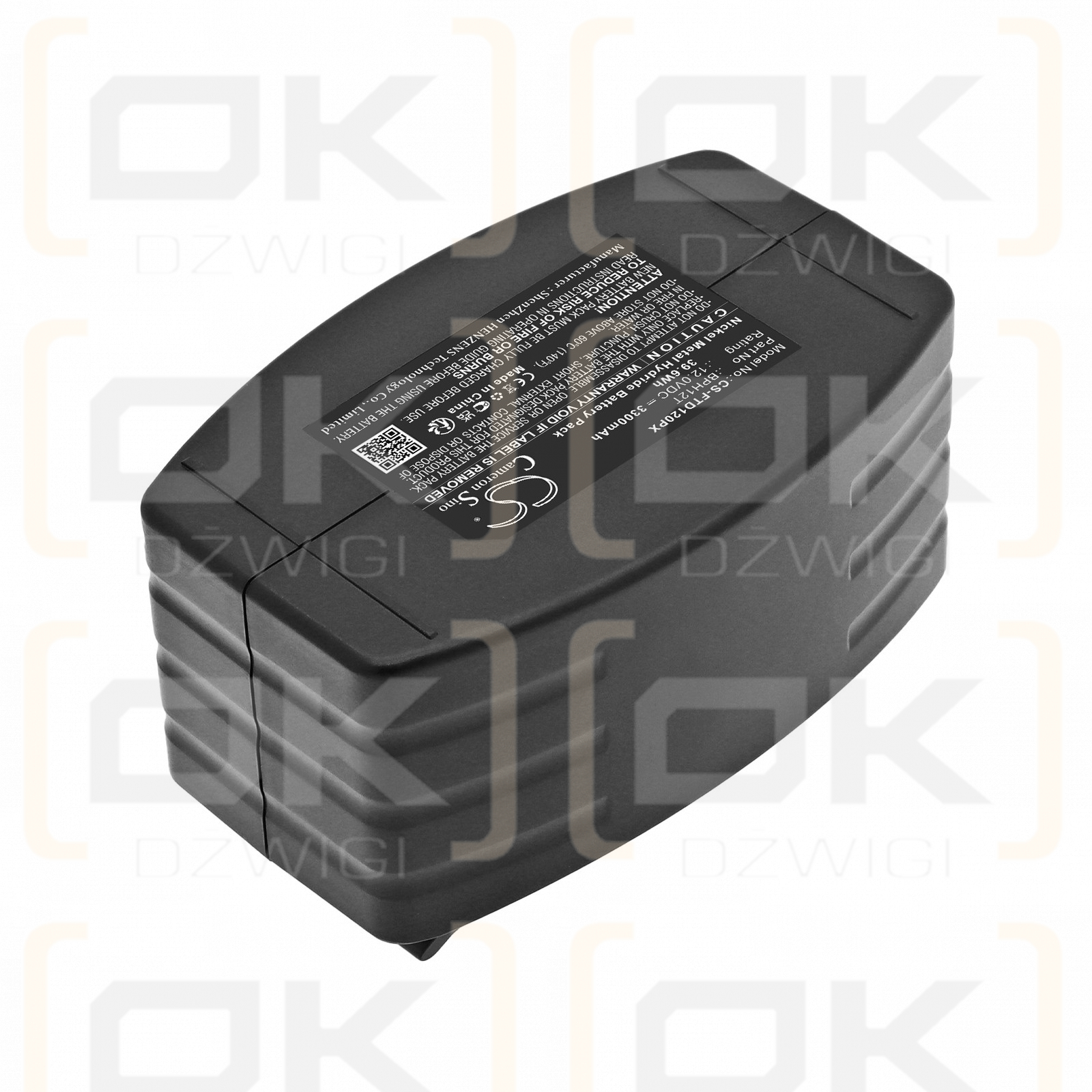 Bateria zamienna do Festool TDD12MH / BPH12T 3300 mAh Ni-MH 12 V (Cameron Sino)
