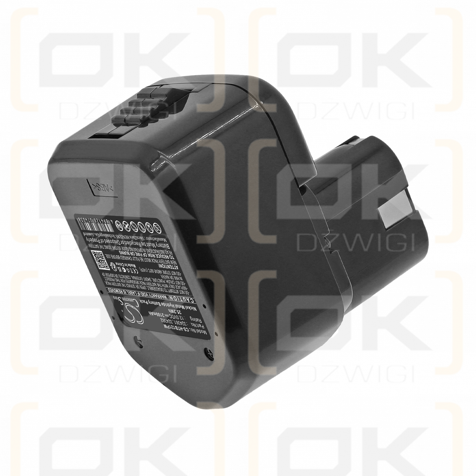 Bateria zamienna do Hitachi WR12DMR / EB1212S 2100mAh Ni-MH 12.0V (Cameron Sino)