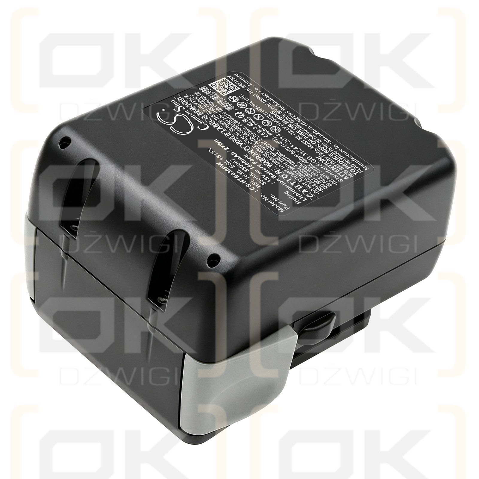Bateria zamienna do Hitachi WH18DBDL / BSL 1830 1500 mAh Li-ion 18 V (Cameron Sino)