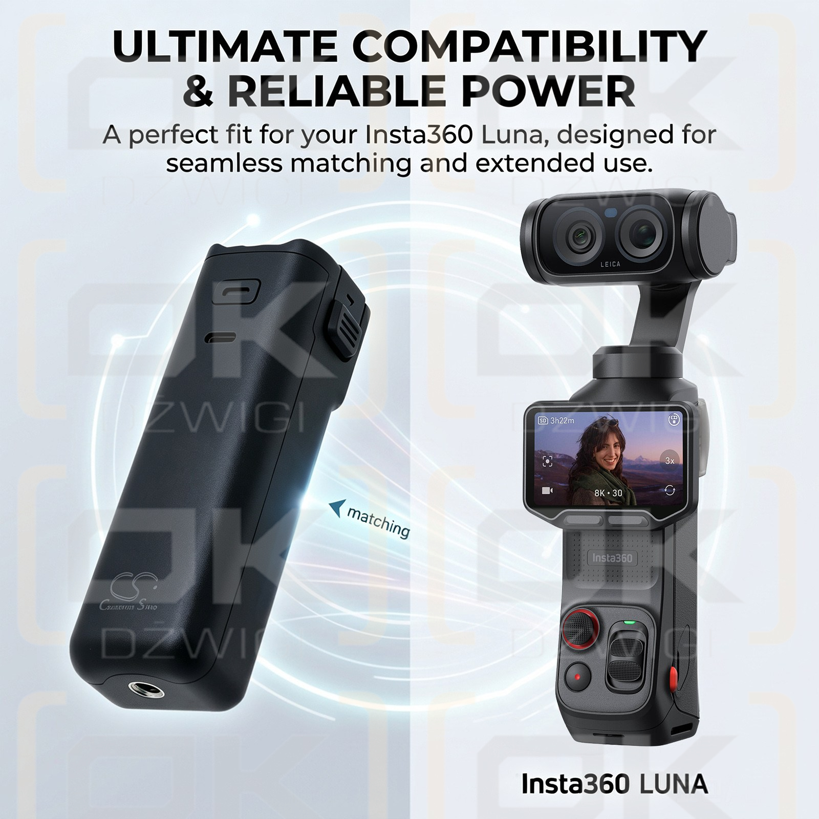 Ersatzakku für Luna / HYD135 2700 mAh Li-Ion 3,7 V (Cameron Sino)