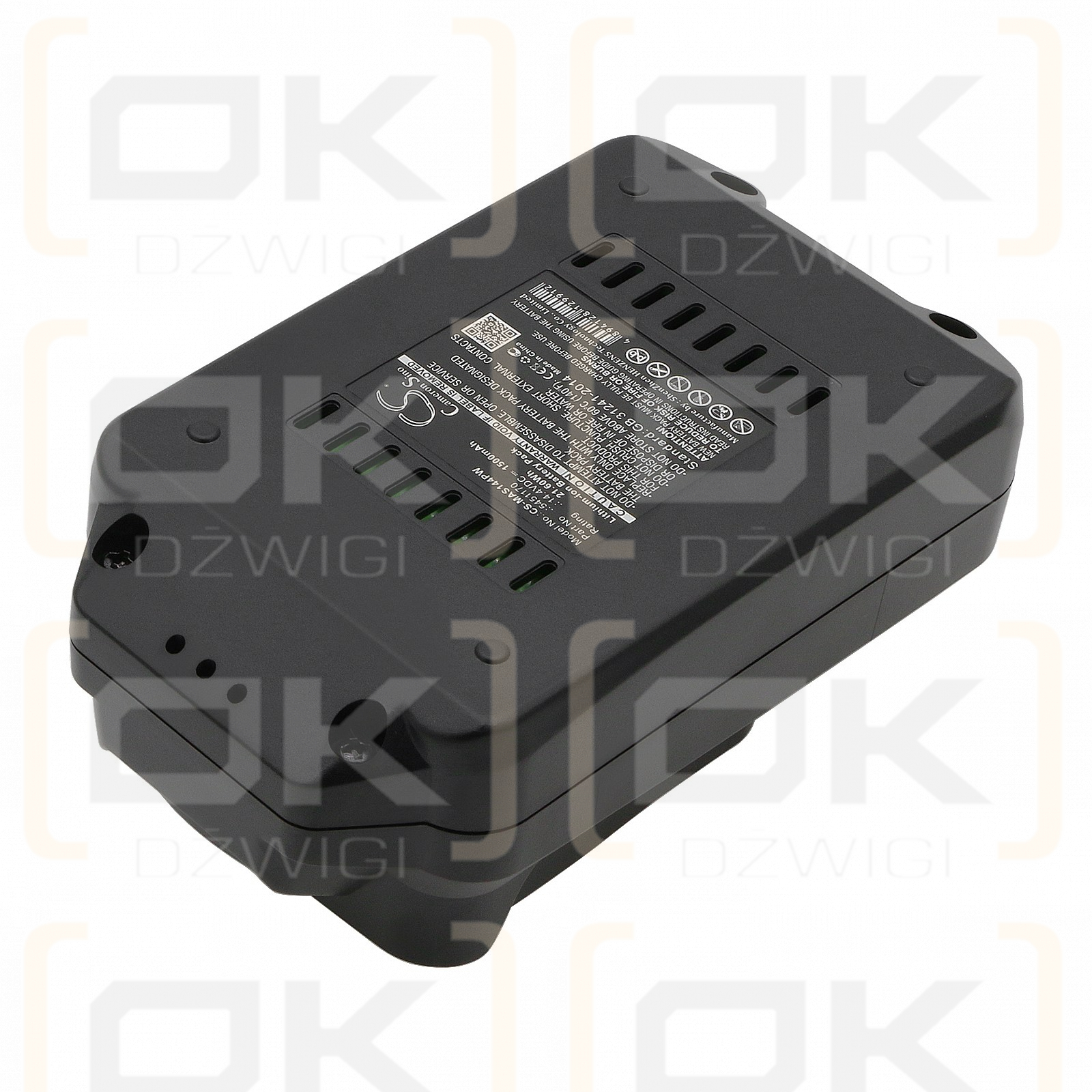 Ersatzakku für Meister Craft 5450880 / 5451170 1500 mAh Li-Ion 14,4 V (Cameron Sino)