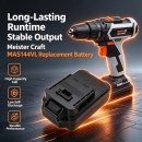 Ersatzakku für Meister Craft 5450880 / 5451170 1500 mAh Li-Ion 14,4 V (Cameron Sino)