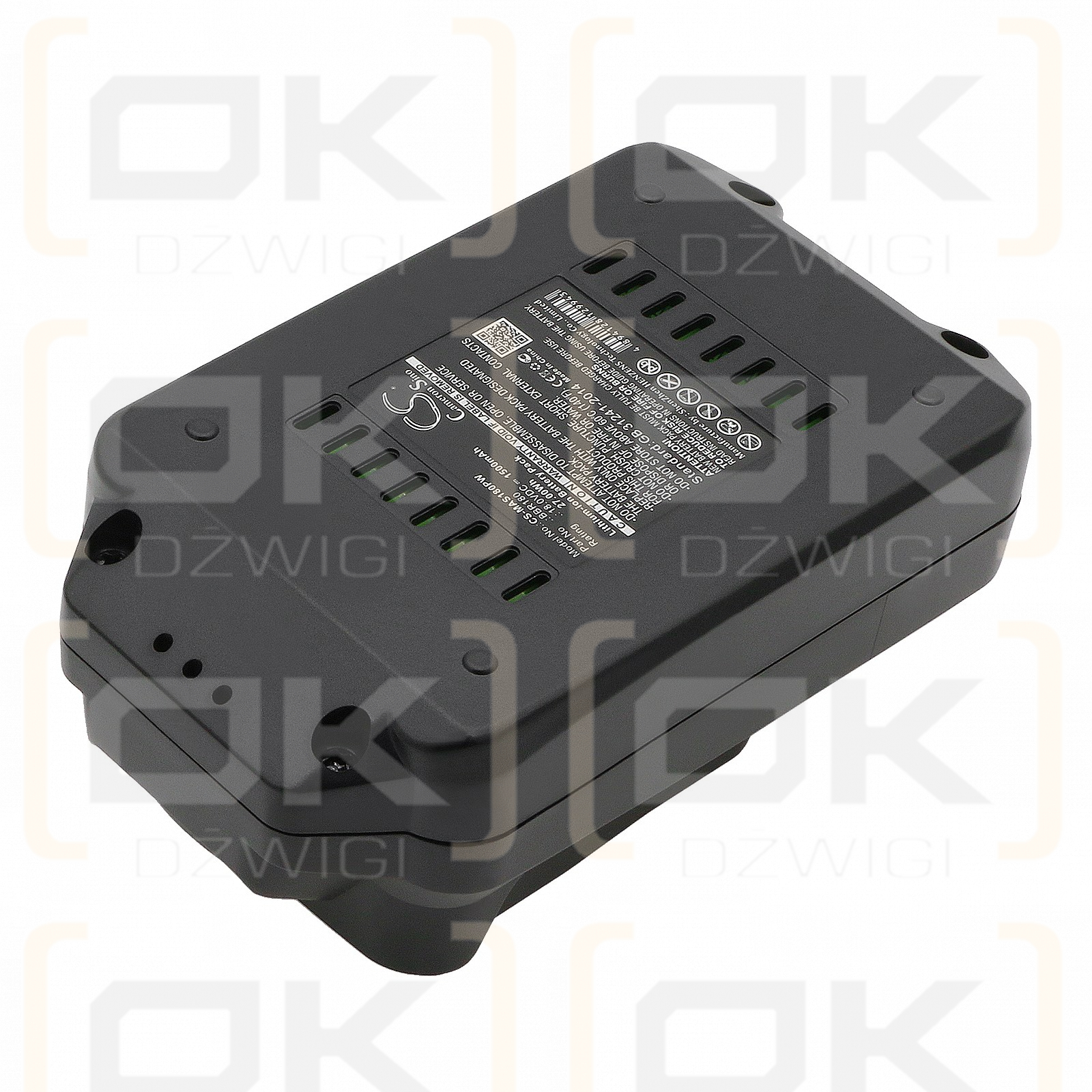 Ersatzakku für Meister Craft 5451260 / BBR180 1500 mAh Li-Ion 18 V (Cameron Sino)