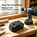 Ersatzakku für Meister Craft 5451260 / BBR180 1500 mAh Li-Ion 18 V (Cameron Sino)