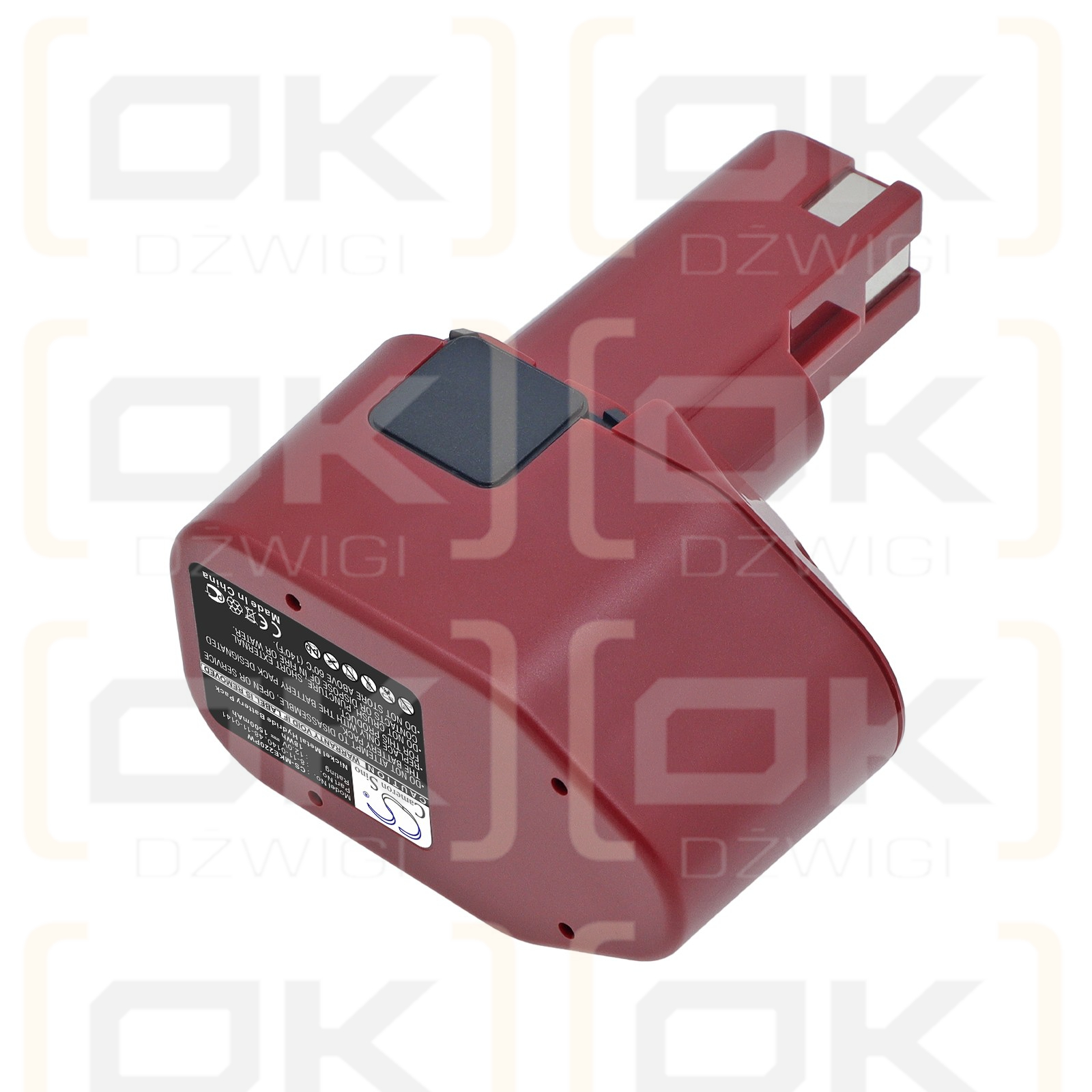 Ersatzakku für Milwaukee 12-Volt-Akkugeräte / 48-11-0140 1500 mAh Ni-MH 12 V (Cameron Sino)