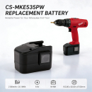 Ersatzakku für Milwaukee PES 9.6T / 4 932 353 638 2100 mAh Ni-MH 9,6 V (Cameron Sino)