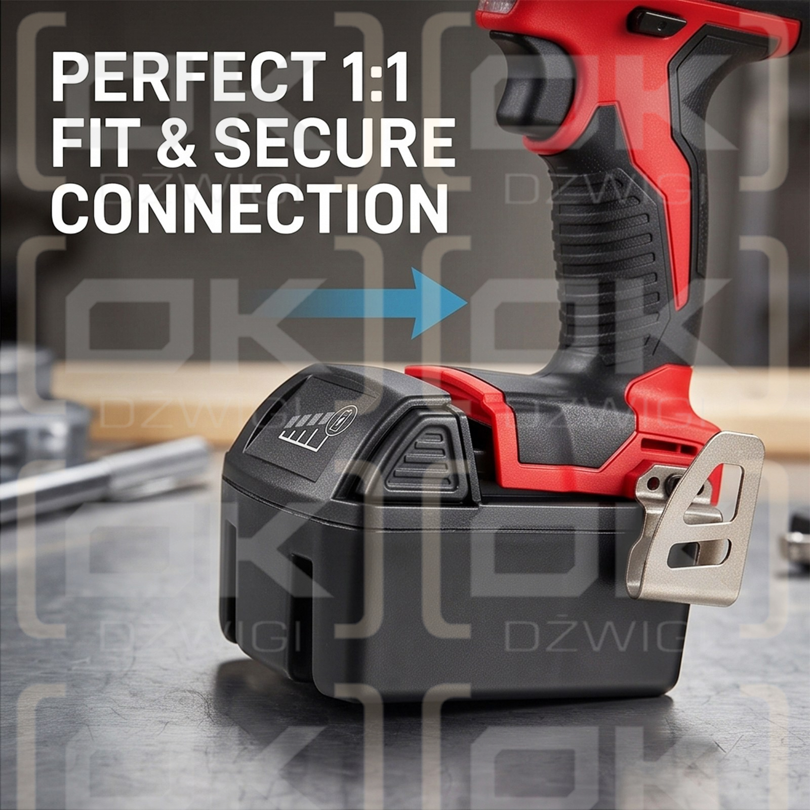 Bateria zamienna do Milwaukee M14 B4 / M14 BX 3000 mAh Li-ion 14.4 V (Cameron Sino)