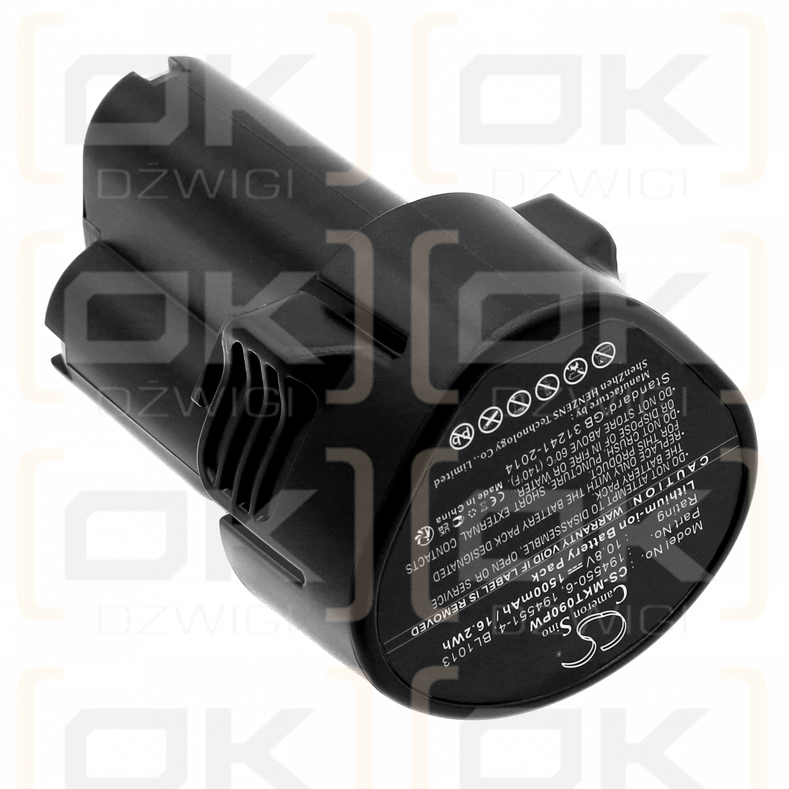 Ersatzakku für Makita UM164DZ( / 194550-6 1500 mAh Li-Ion 10,8 V (Cameron Sino)