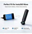 Ersatzakku für Insta360 Wave KI-gestützte Freisprecheinrichtung / B0886 9000mAh Li-Ion 3,7V (Cameron Sino)