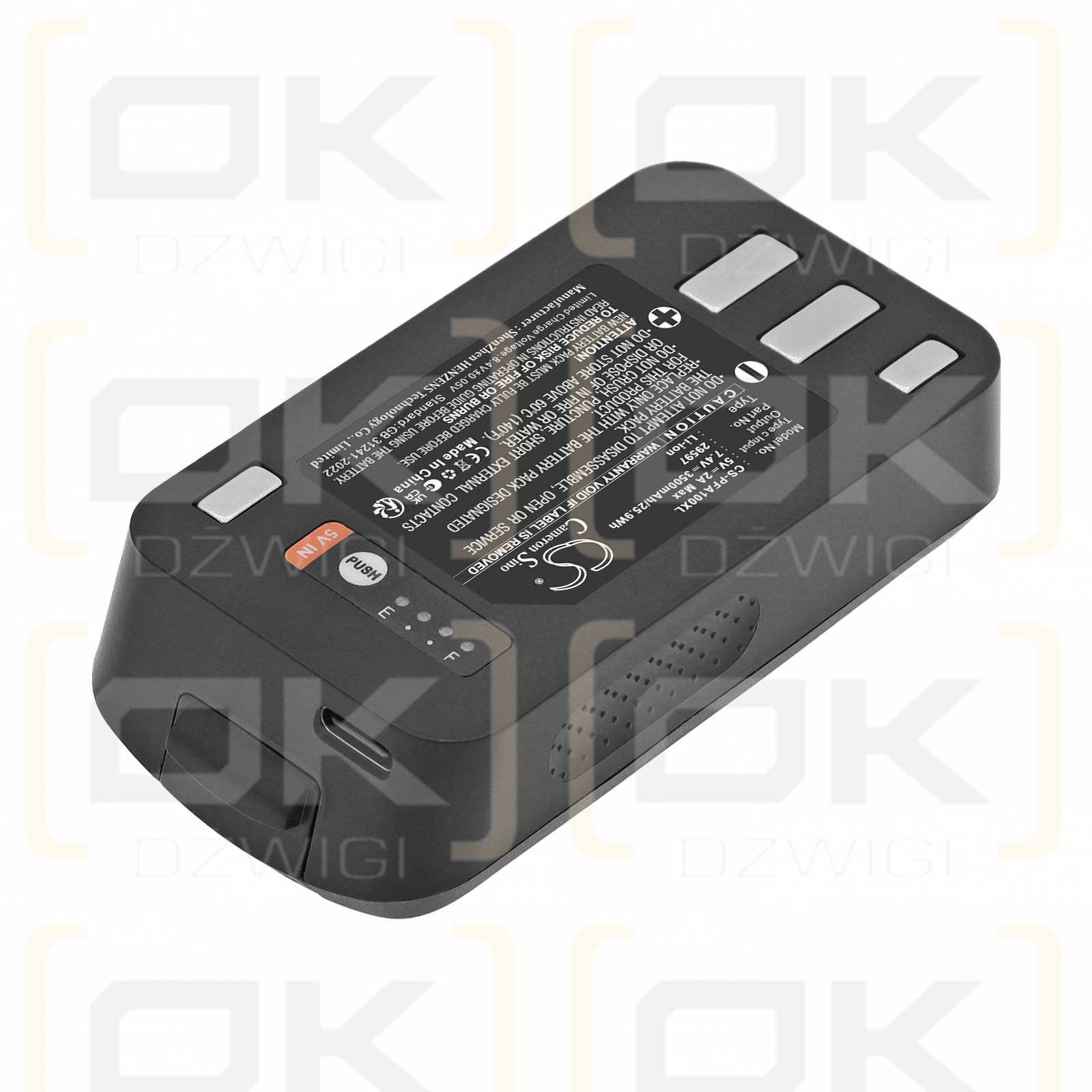 Ersatzakku für Profoto A10 / 29597 3500 mAh Li-Ion 7,4 V (Cameron Sino)