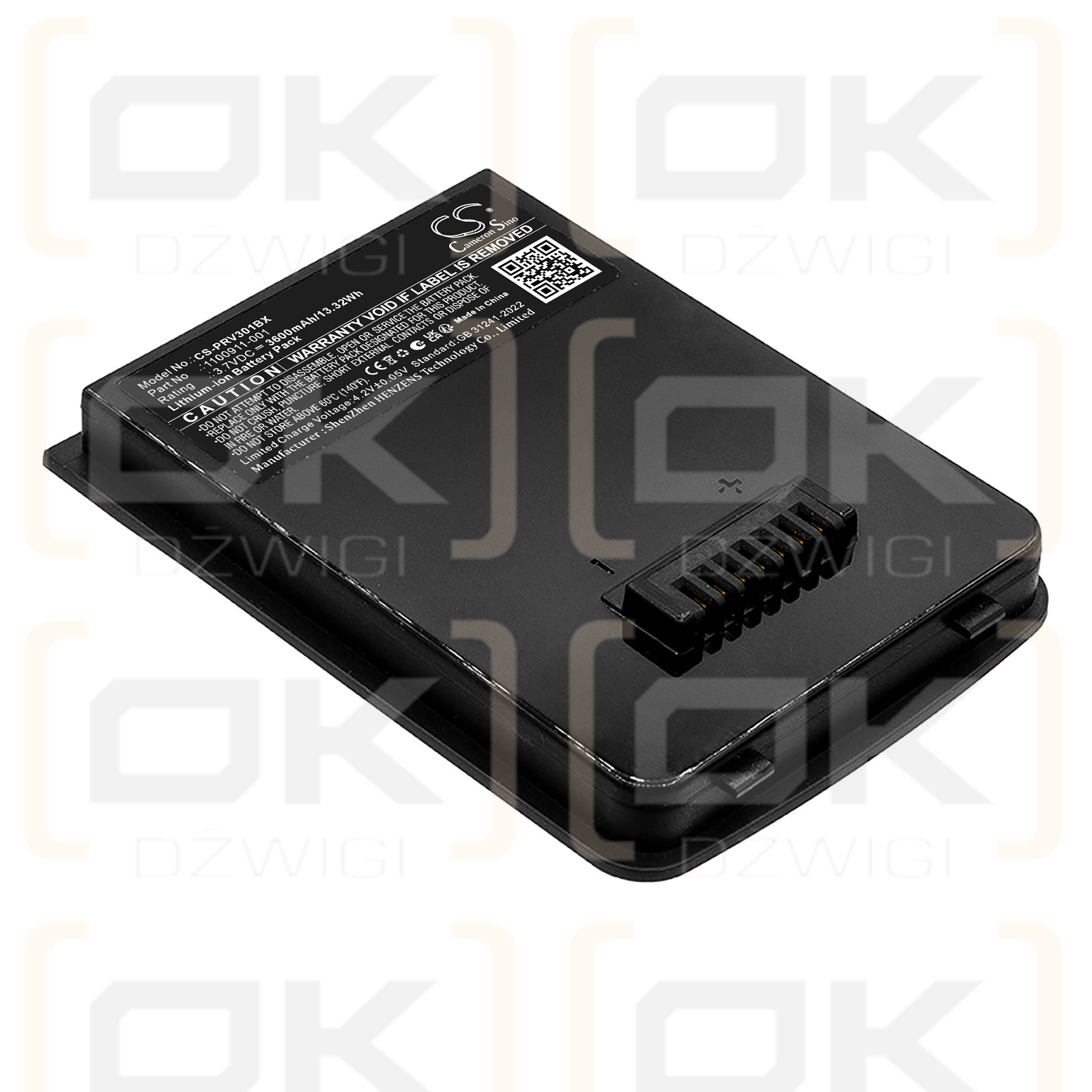 Batería de repuesto para Leica Zeno 5 GIS Data Collection / RV3010 3600 mAh Li-ion 3.7 V (Cameron Sino)