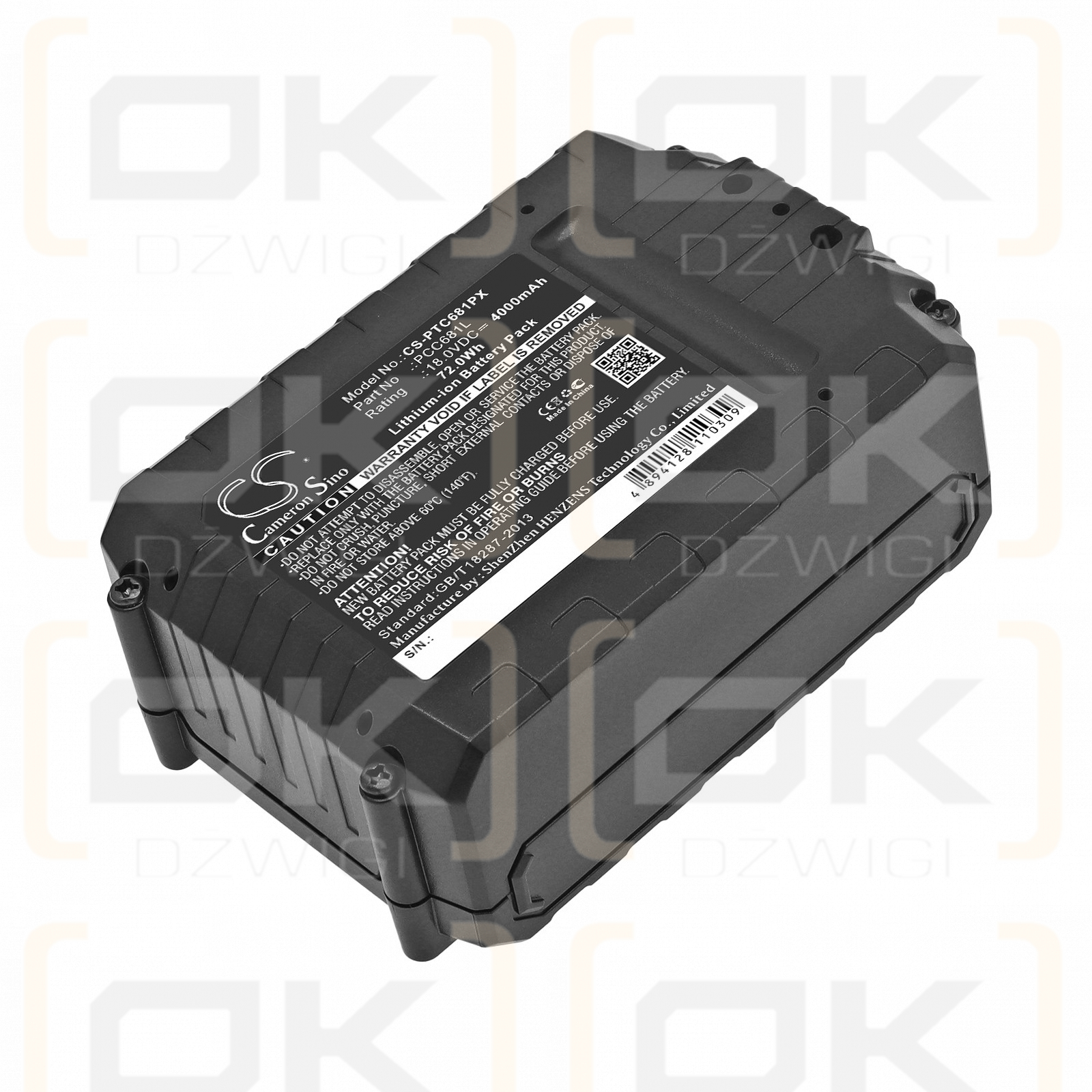 Bateria zamienna do Black & Decker STC1815 Typ 1 / LB20 4000 mAh Li-ion 18 V (Cameron Sino)