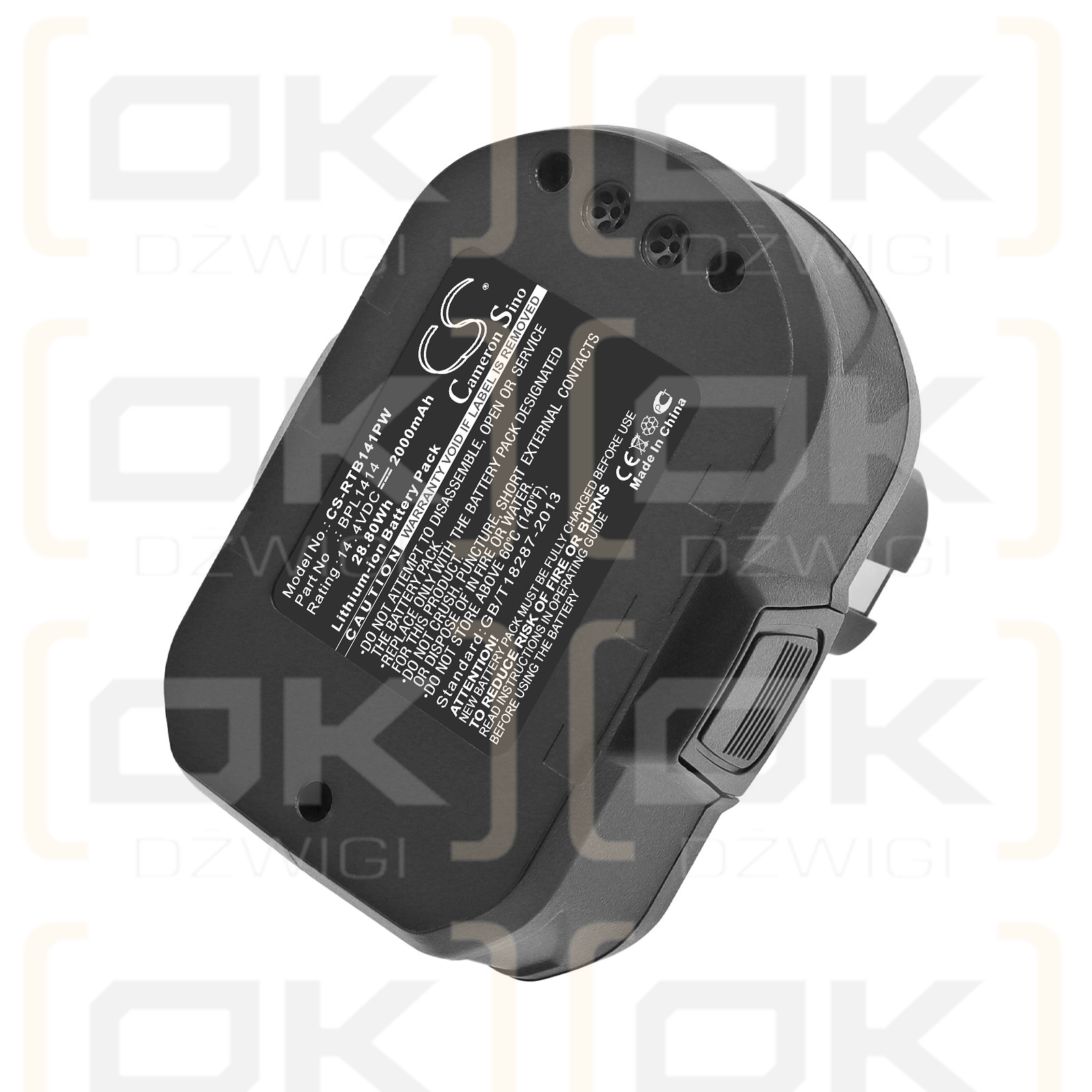 Bateria zamienna do Ryobi LCD1402 / BPL1414 2000 mAh Li-ion 14.4 V (Cameron Sino)