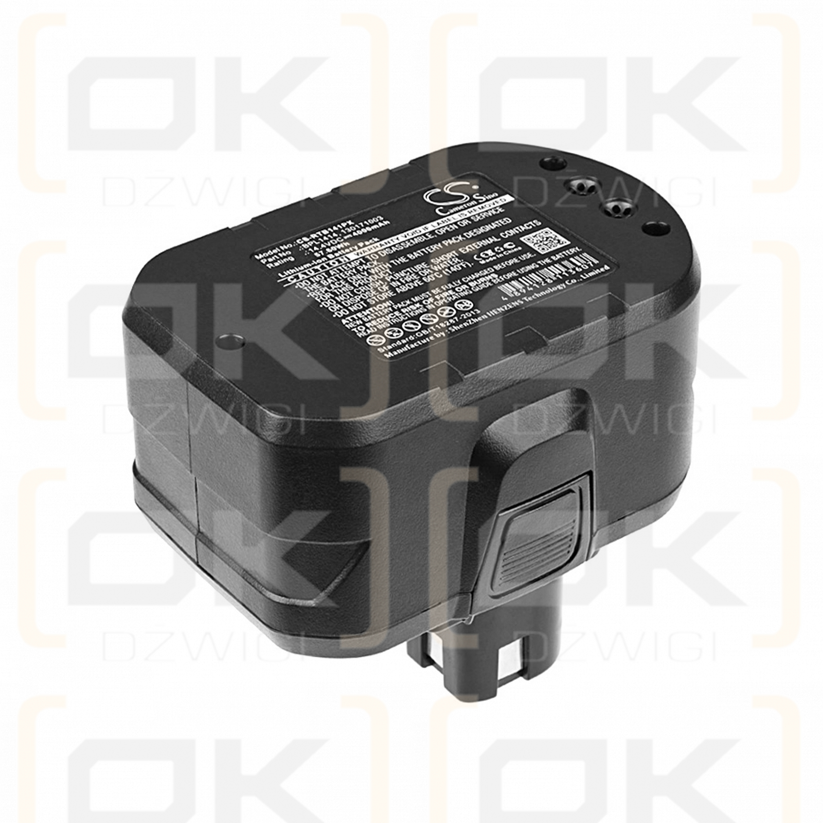 Bateria zamienna do Ryobi LCD1402 / BPL1414 4000 mAh Li-ion 14.4 V (Cameron Sino)