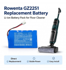 Batería de repuesto para la serie Rowenta GZ22 / SS-2230003905 3400 mAh Li-ion 22.2 V (Cameron Sino)