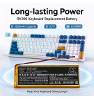 Replacement Battery for Royal Kludge R75 Pro / 43120-3750 3500 mAh Li-Polymer 3.7 V (Cameron Sino)