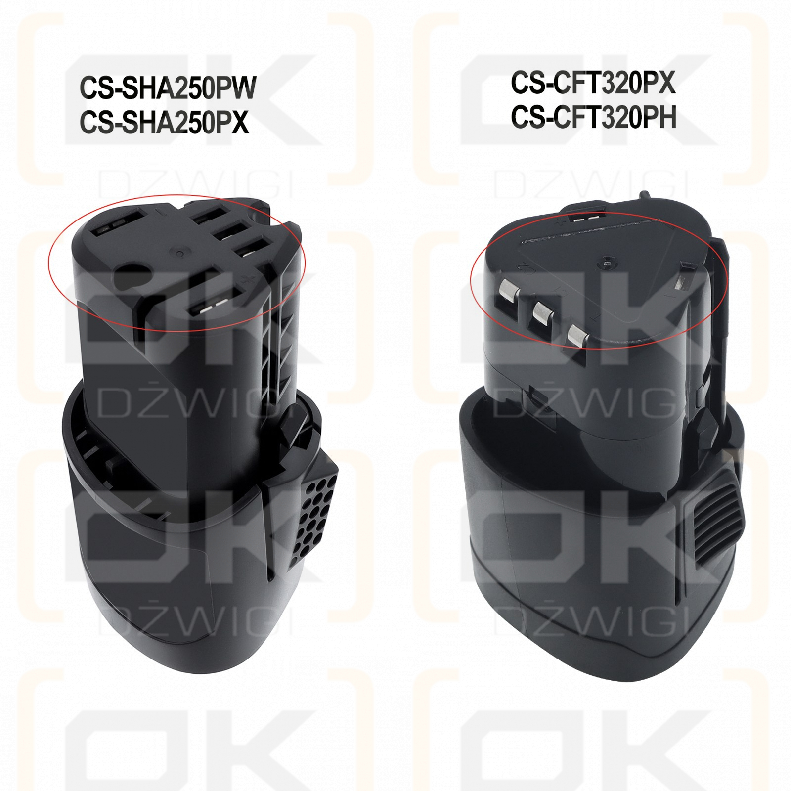 Replacement Battery for Stihl HSA 25 Cordless Shrub / 024006500 2500 mAh Li-ion 10.8 V (Cameron Sino)