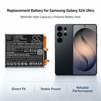 Replacement Battery for Samsung SM-S948U1 / EB-BS948ABE 4850 mAh Li-Polymer 3.9 V (Cameron Sino)
