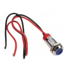 LED indicator lamp FI8 12/24V blue