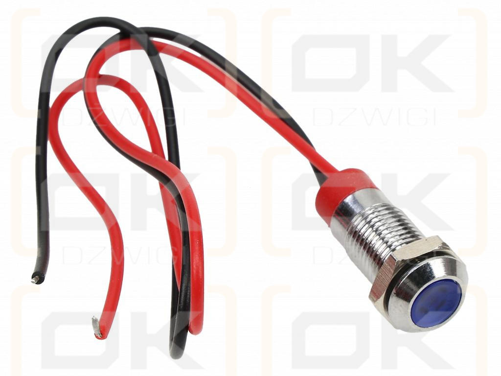 LED-Kontrollleuchte FI8 12/24V blau
