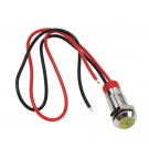LED indicator lamp FI8 12/24V orange