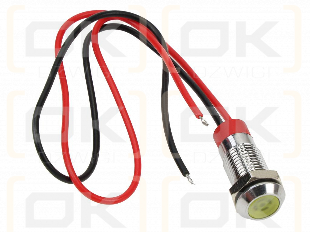 LED indicator lamp FI8 12/24V orange
