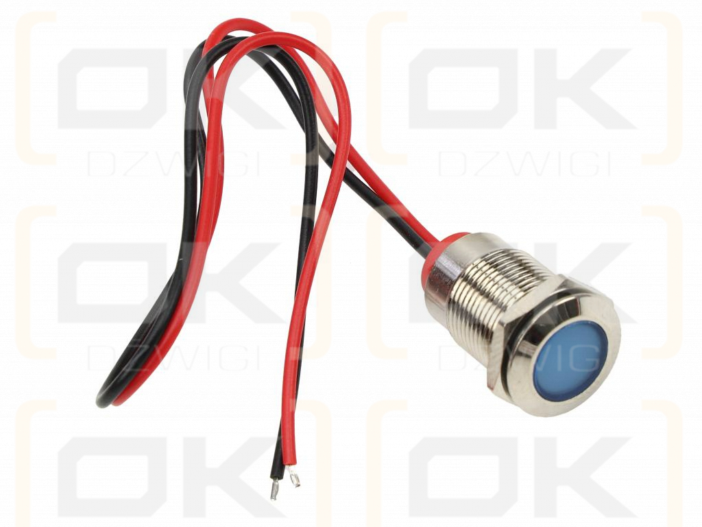 LED indicator lamp FI12 12/24V blue