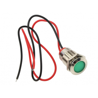 LED indicator lamp FI12 12/24V green